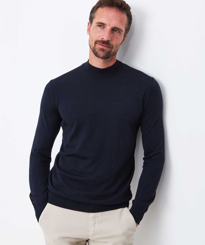 Thomas Maine Merino Turtleneck Jumper