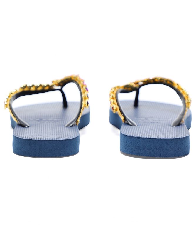 Uzurii Illusion Crystal Flip Flops