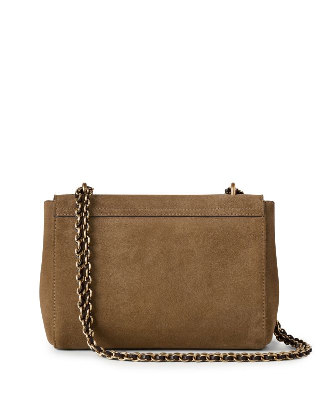 Mulberry Lily Suede Crossbody Bag