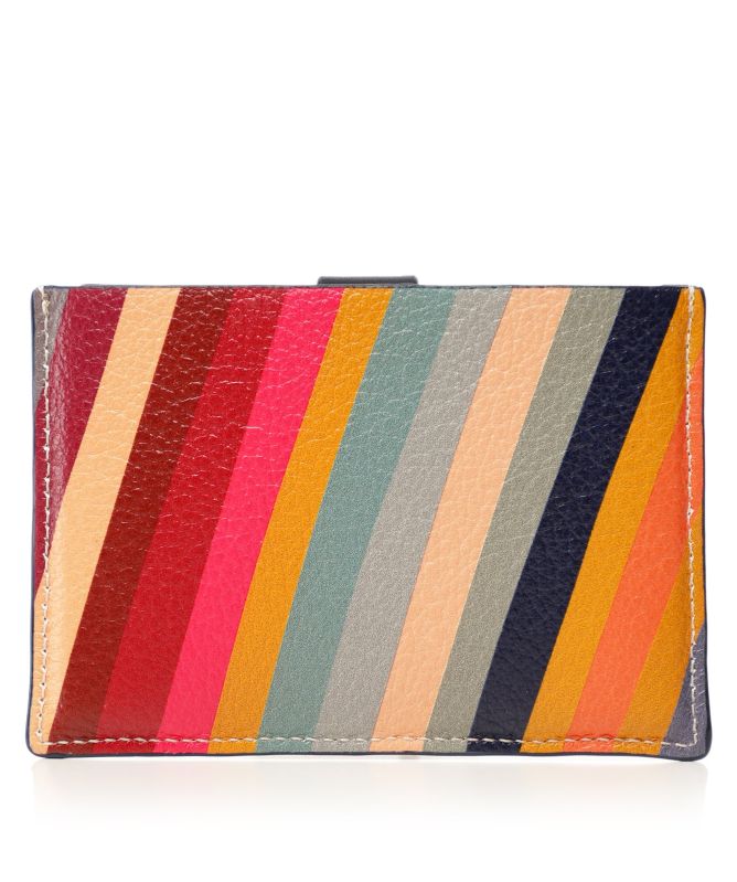 カードケース・名刺入れ Paul Smith Card Holder Dusky Swirl Women's 'Dusky Swirl' Leather Pull-Out Card Holder
