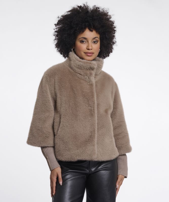 Rino and Pelle Nesrin Faux Fur Jacket