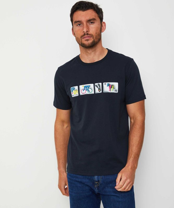 Paul Smith Organic Cotton Badges T-Shirt