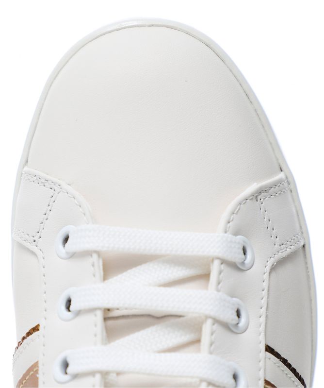 Geox Jaysen Leather Trainers