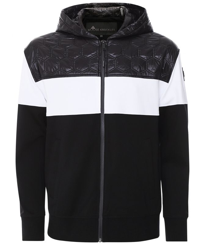 Moose Knuckles Zip Through Navarre Hoodie