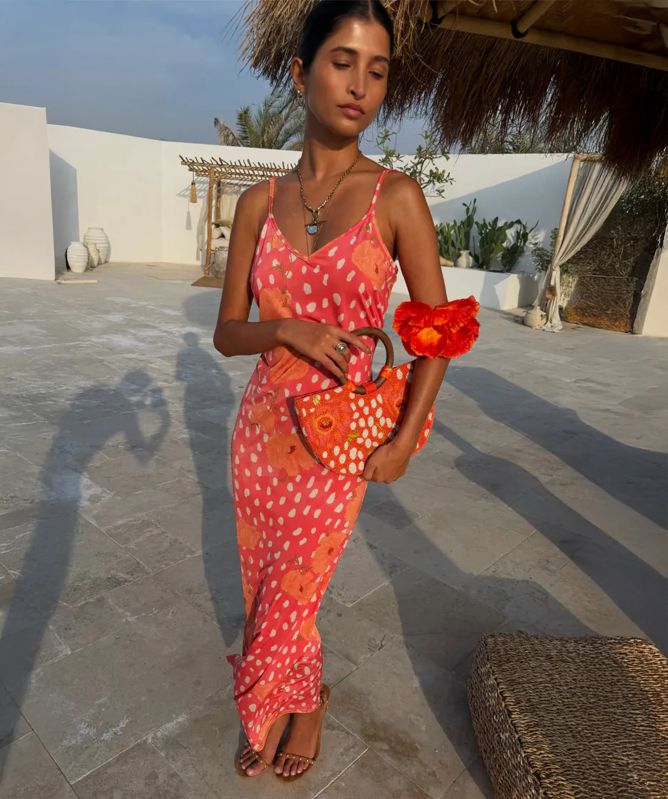 Never Fully Dressed Fawn Poppy Aria Dress