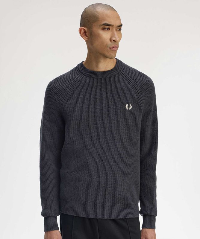 Fred Perry Lambswool Raglan Jumper