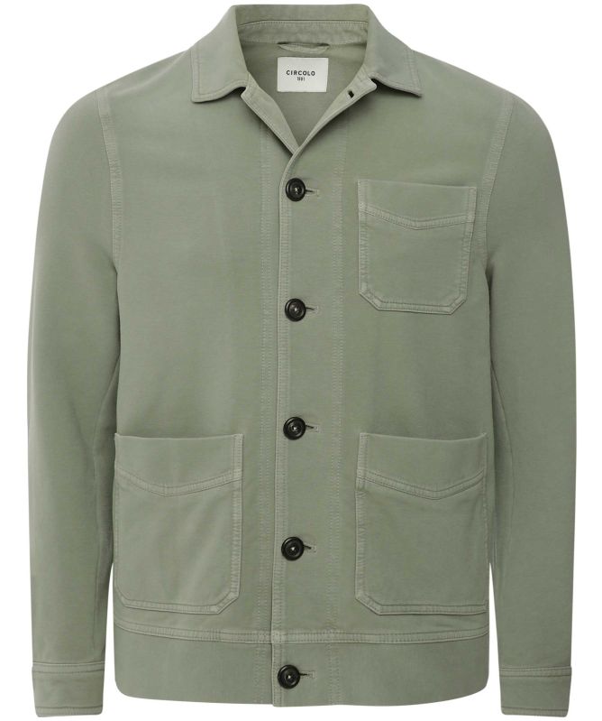 Circolo 1901 Slim Fit Fleece Work Jacket
