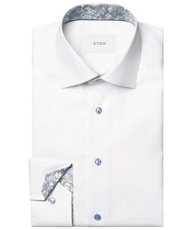 Eton Contemporary Fit Signature Twill Shirt