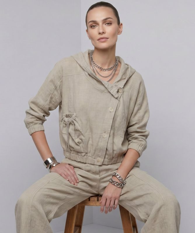 Lurdes Bergada Soraya Hooded Jacket