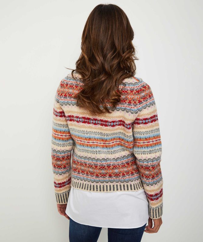 ERIBÉ Fair Isle Westray Cardigan