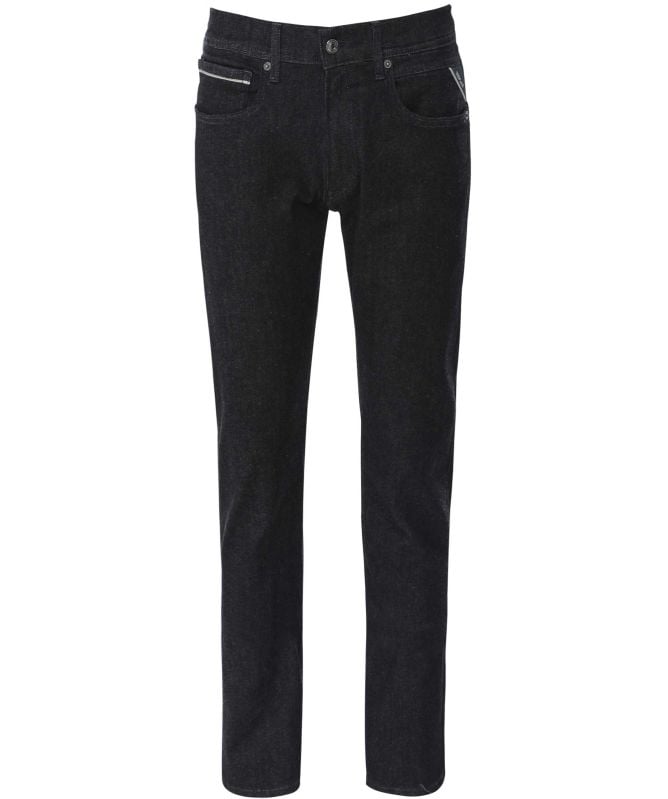 Replay Dark Blue Straight Fit Grover Jeans