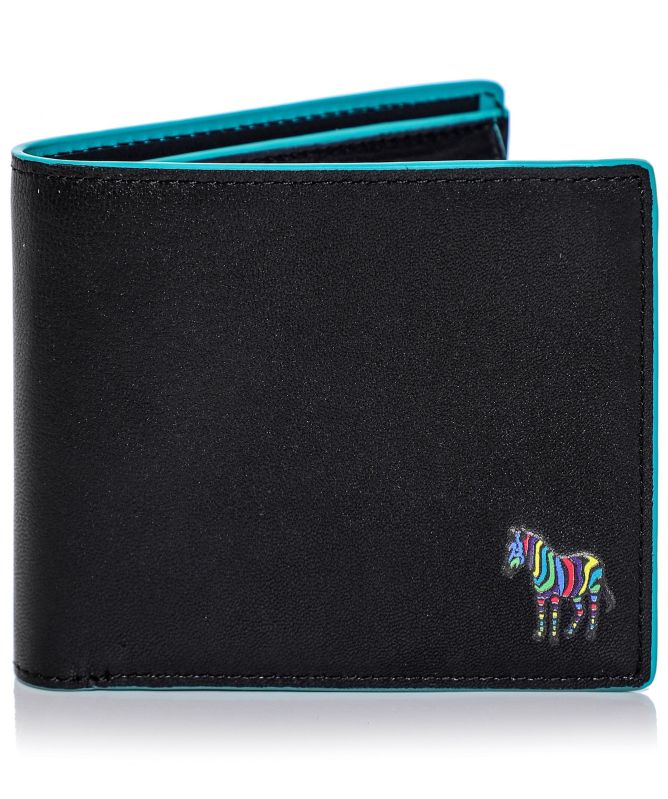 Paul Smith Leather Zebra Coin Wallet