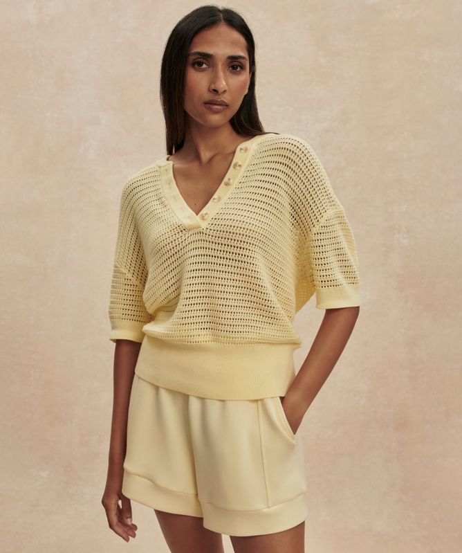 Varley Callie Knit Top