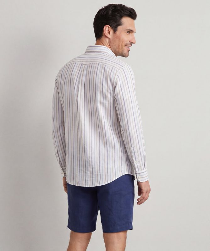 Jules B Onda Custom Fit Stripe Shirt