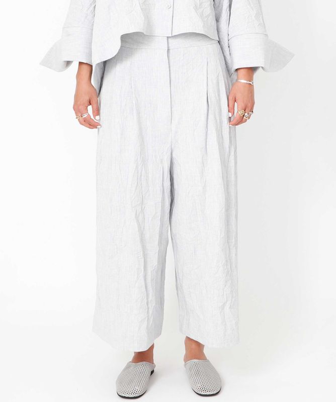 Sort Aarhus Louise Wide Leg Trousers