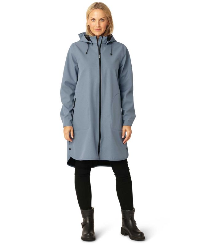 Ilse Jacobsen Long Hooded Raincoat