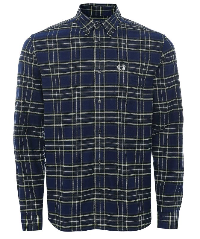 Fred Perry Brushed Twill Tartan Shirt