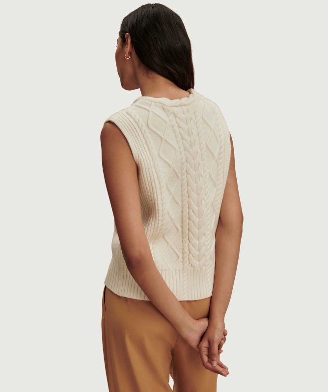 Varley Tatyana Cable Knit Vest