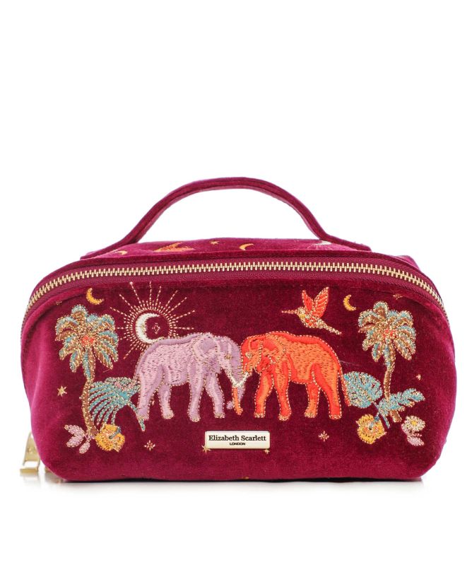 Elizabeth Scarlett Enchanted Elephant Makeup Bag | Jules B