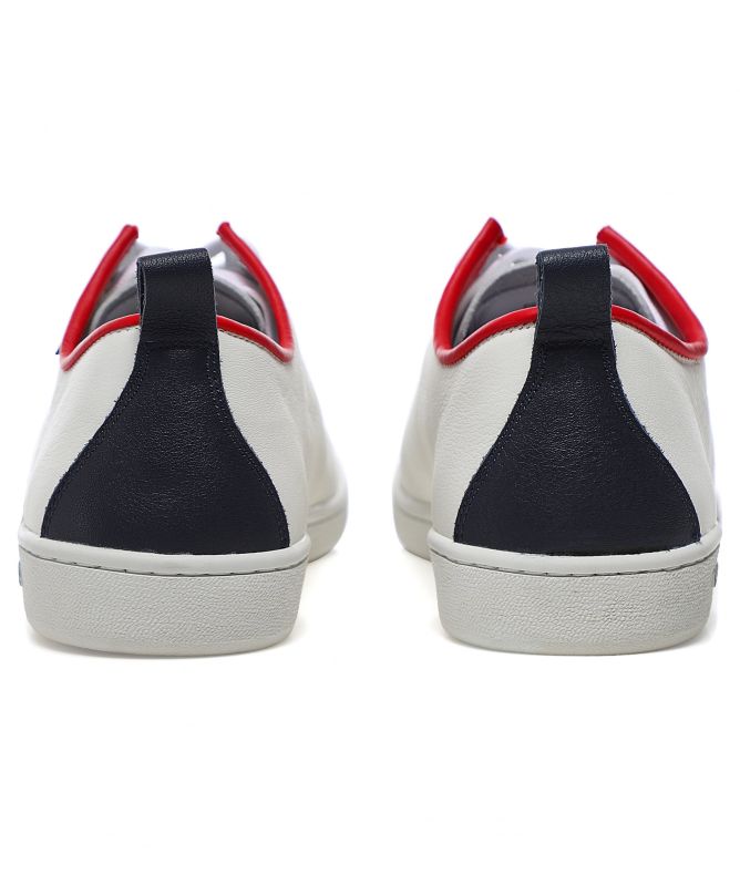 PS by Paul Smith White Leather Miyata Trainers | Jules B