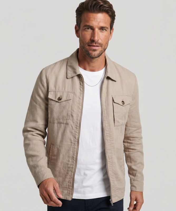 MILESTONE Tyson Linen Jacket