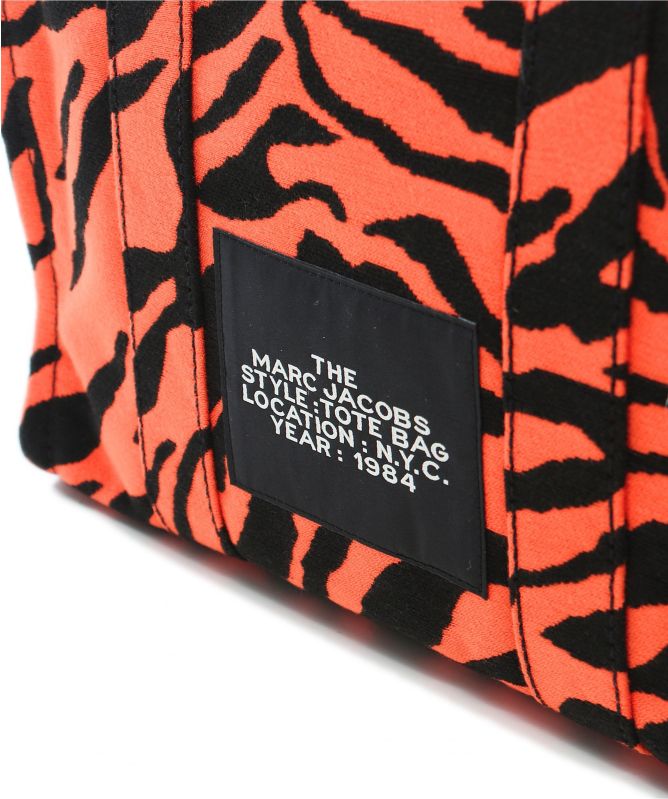 Marc Jacobs Orange Tiger Stripe Small Tote Bag | Jules B