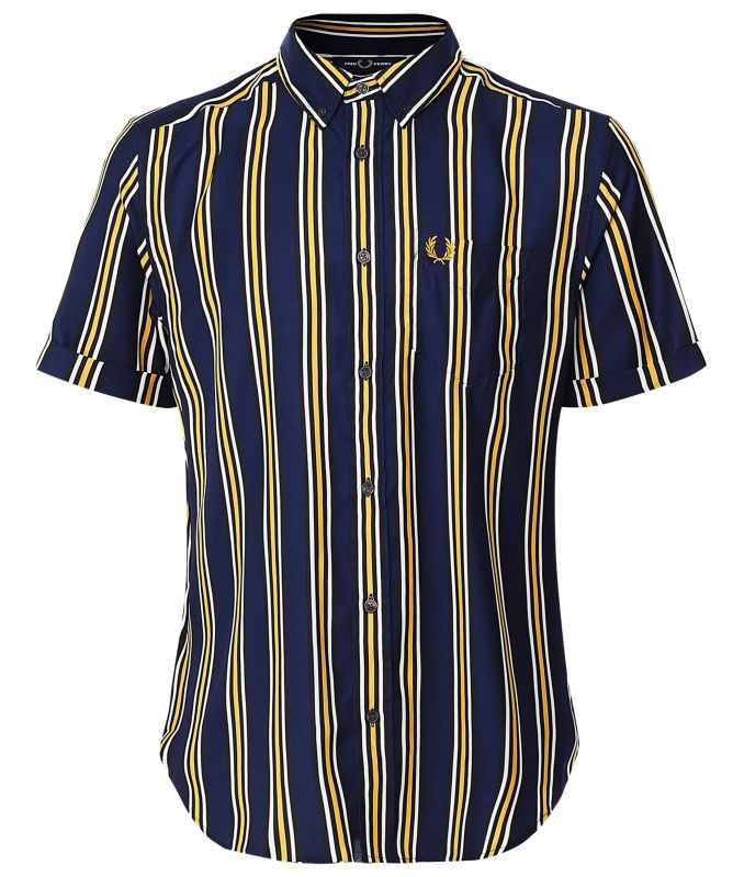 Fred Perry Vertical Stripe Shirt M9550