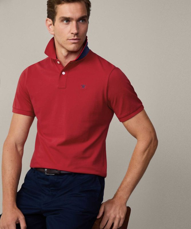 Hackett Slim Fit Pique Polo Shirt
