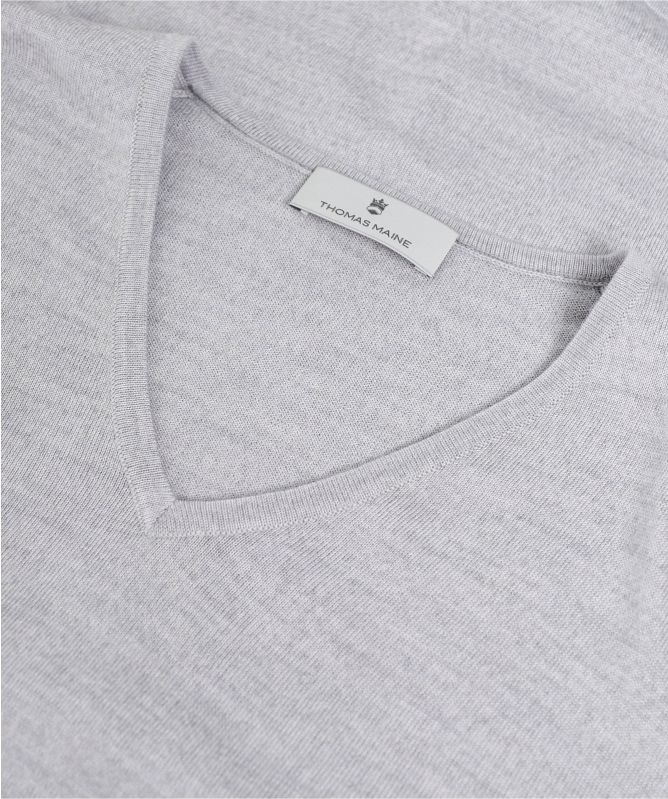Thomas Maine Merino V-Neck Jumper
