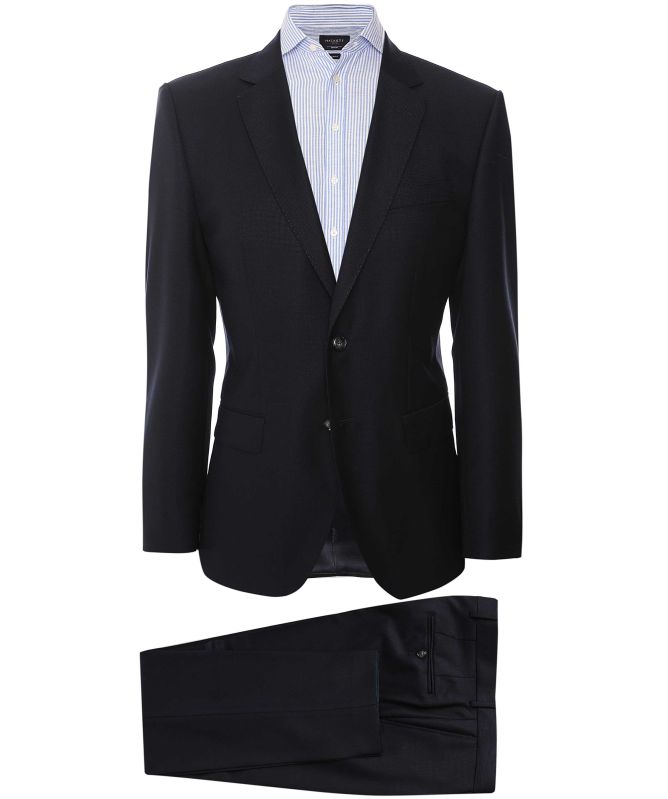 BOSS Virgin Wool H-Huge-2Pcs-253 Suit