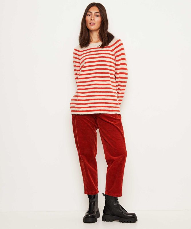 ISCHIKO Noha Cotton Cord Trousers