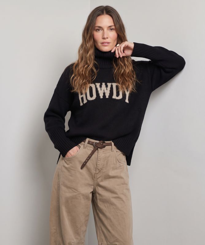 Eddy and Ivy Howdy Merino Cashmere Jumper