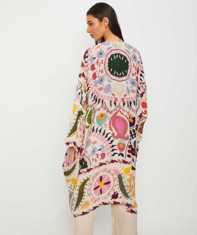 One Hundred Stars Susani Pink Grande Kimono