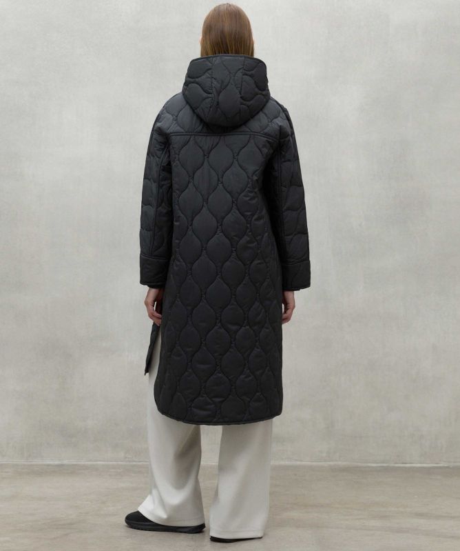 ECOALF Lezna Quilted Coat With Hood