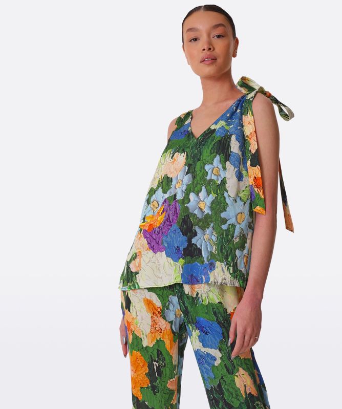 Stine Goya Marika Impressionist Garden Top