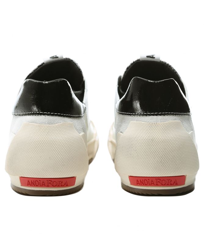 Andia Fora Lace Up Leather Trainers