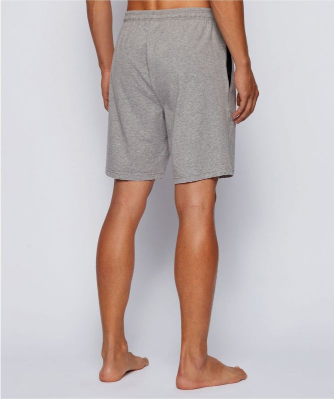 BOSS Stretch Cotton Drawstring Lounge Shorts