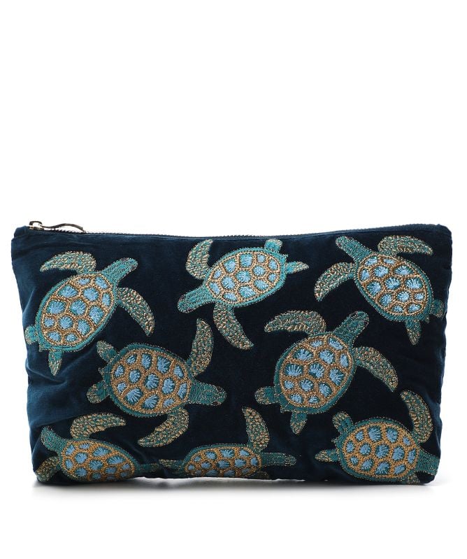 日本未入荷【Elizabeth Scarlett】Turtle Everyday Pouch Turtle Conservation Everyday Pouch – Elizabeth Scarlett