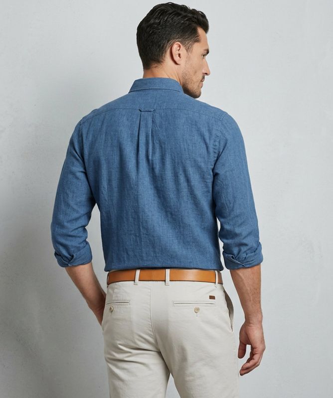 Jules B Button-Down Linen Shirt