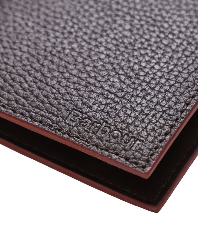 Barbour Grain Leather Billfold Wallet