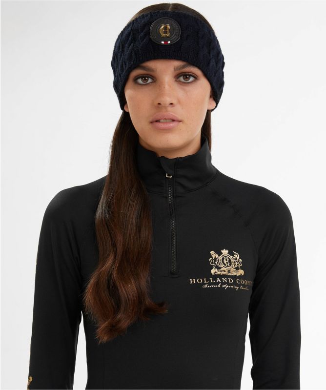 Holland Cooper Luxe Cable Knit Headband