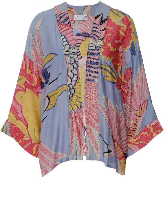 One Hundred Stars Crane Kimono