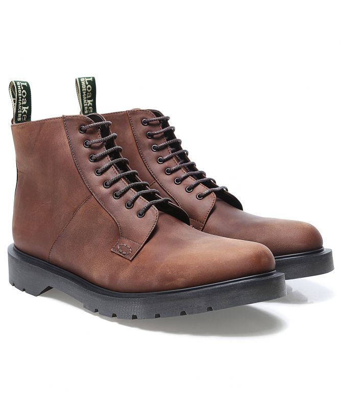 Loake Leather Niro Derby Boots