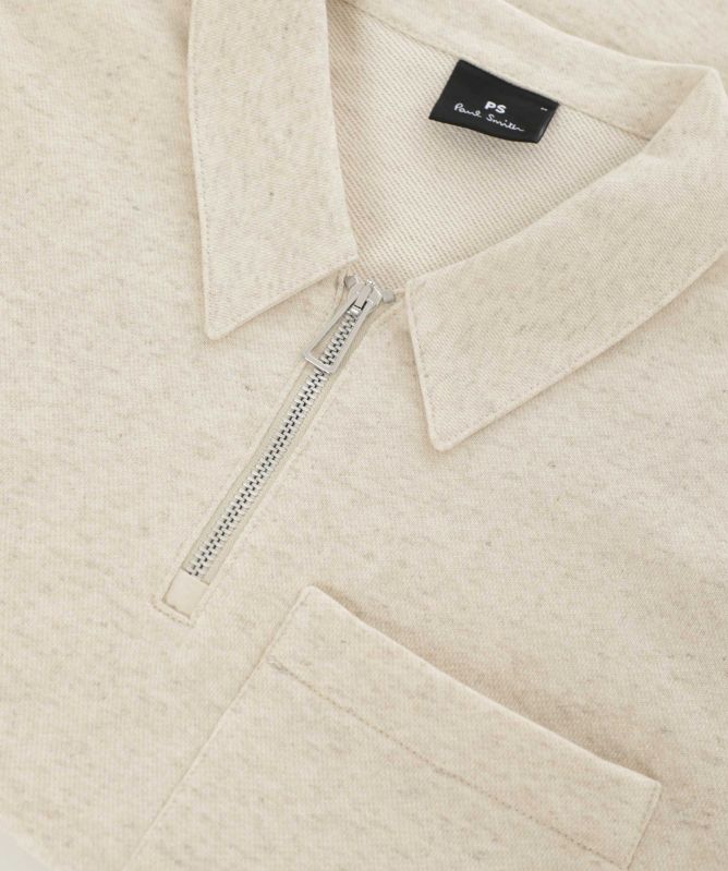 Paul Smith Quarter Zip Collar Sweatshirt