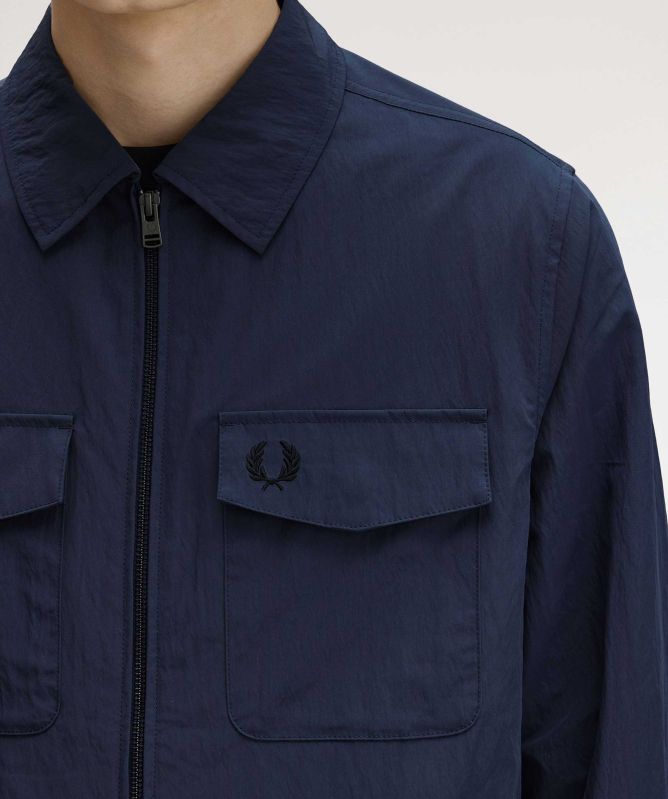 Fred Perry Textured Zip Overshirt