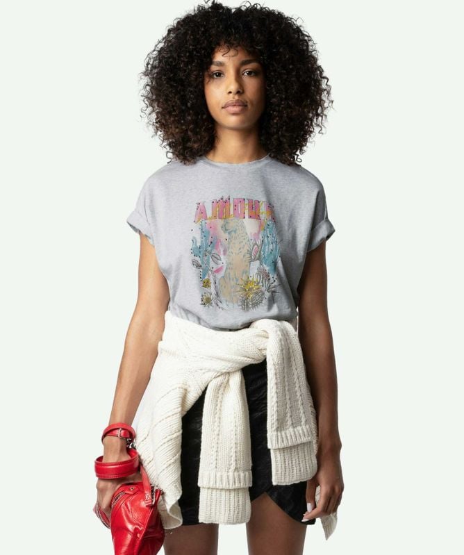 Tシャツ・カットソー ZADIG&VOLTAIRE  HC CONCERT T-SHIRT Zadig & Voltaire Tommer Concert T-Shirt