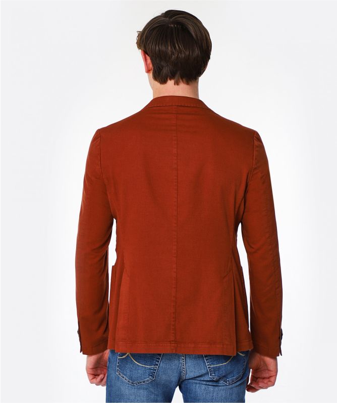 Pal Zileri Unstructured Cotton Linen Jacket