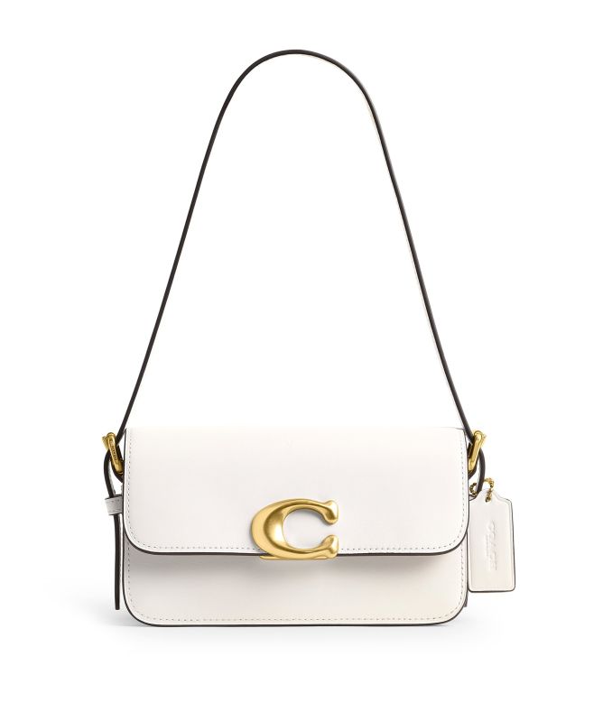 Coach Zoe Leather Shoulder Bag