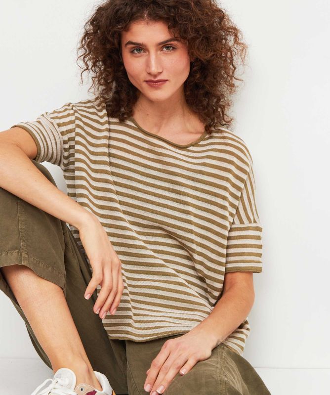 ISCHIKO Short Sleeve 503 Jumper