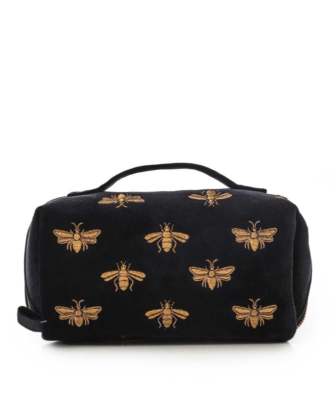 Elizabeth Scarlett Honey Bee Open Flat Makeup Bag Elizabeth Scarlett Honey Bee Open Flat Makeup Bag